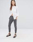 Selected Belinda Tailored Pant - Gray