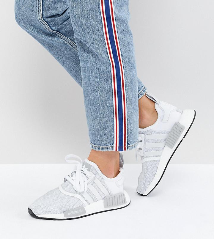 Adidas Originals Nmd R1 Sneakers In White - White