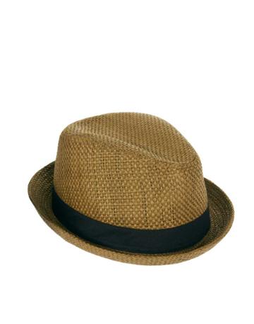 Asos Straw Pork Pie Hat