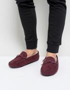 Kg By Kurt Geiger Moccasin Slippers - Red