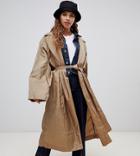 Weekday Limited Edition Drapey Coat-white