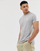 French Connection Side Stripe T-shirt-gray