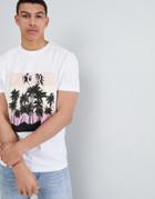 D-struct Palm Print Logo T-shirt - White