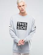 Cheap Monday Combust Sweatshirt - Gray