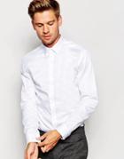 Selected Homme Classic Formal Shirt In Slim Fit - White