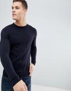 Threadbare Basic Soft Touch V Neck Sweater - Black