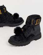 Caterpillar Lace Up Boots-black
