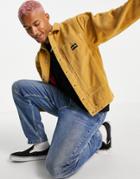 Stan Ray Winter Box Corduroy Jacket In Beige-neutral