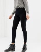 Vero Moda Skinny Jeans In Black - Black