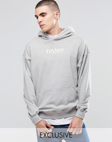Don't Ask My Plan Logo Hoodie - Gray