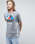 Element Angles Logo T-shirt In Gray Heather - Gray