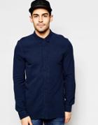 Selected Homme Pique Jersey Shirt - Navy