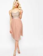 Needle & Thread Coppelia Embellished Ballet Tulle Dress - Dust Peach