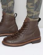G-star Roofer Lace Up Leather Boots - Brown
