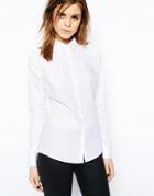 Asos Fitted Shirt - White