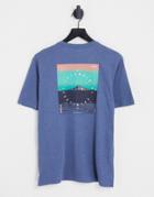 Columbia High Dune Graphic Ii T-shirt In Dark Navy