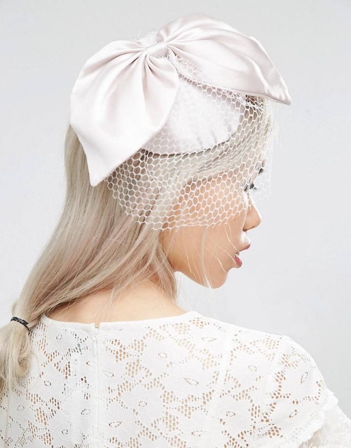 Asos Occasion Fascinator Headband - Cream