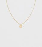 Designb London Sterling Silver Gold Plated Satellite Chain Pendant Necklace - Gold