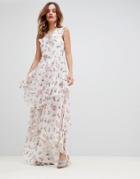Y.a.s Soft Tiered Maxi Dress - Multi