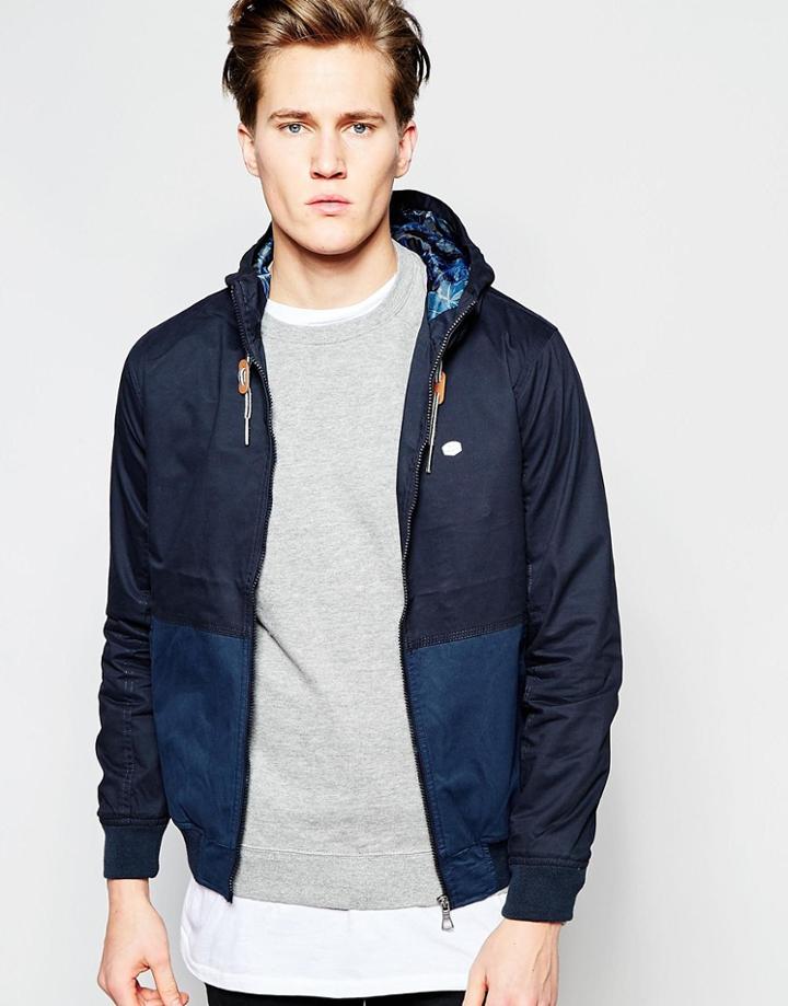 Threadbare Lightweight Festival Jacket - Navy