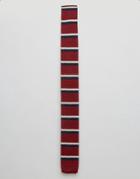Original Penguin Knitted Striped Tie - Red