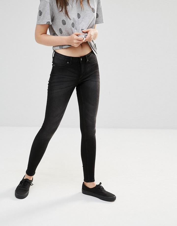 Cheap Monday Mid Spray Gray Jean - Worn Gray