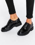 Pull & Bear Chunky Brogues - Black