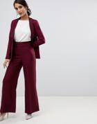 Coast Margo Tailored Tapered Pants - Red