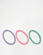 Me & Zena Twisted Ring Set - Multi Ab