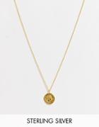 Status Syndicate Gold Plated Coin Necklace