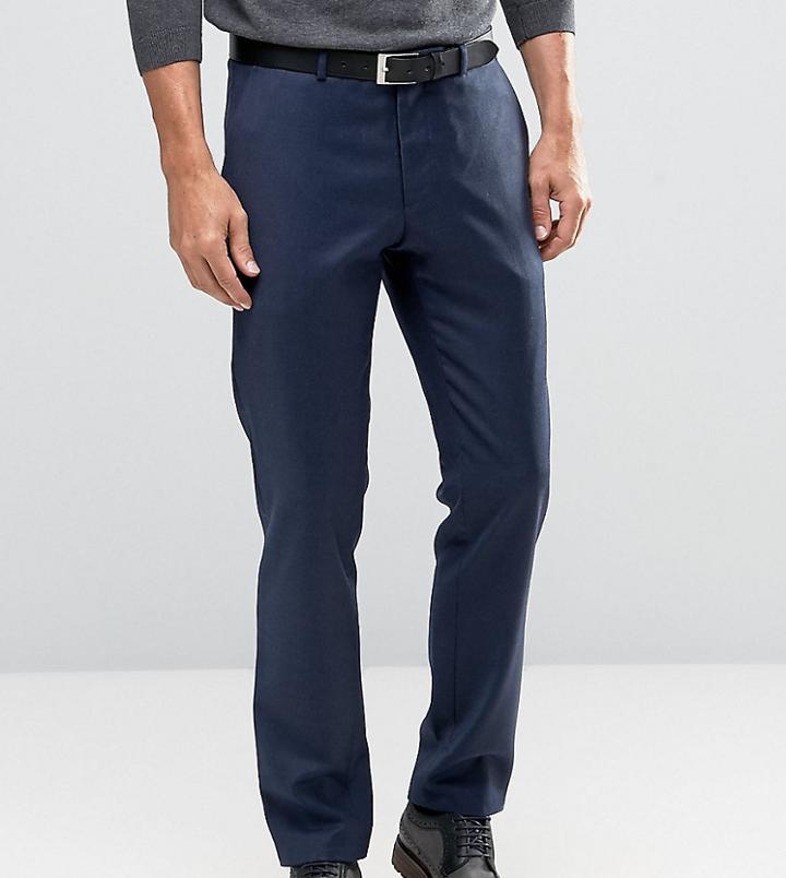 Heart & Dagger Skinny Smart Pants - Blue