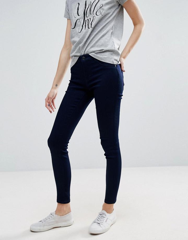 Jdy Ulle Skinny Low Jeans - Blue
