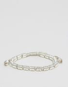 Estella Bartlett Julitte Silver Plated Bracelet - Silver