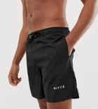 Nicce Shorts With Logo In Black - Black