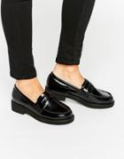 Asos Mailer Loafers - Black