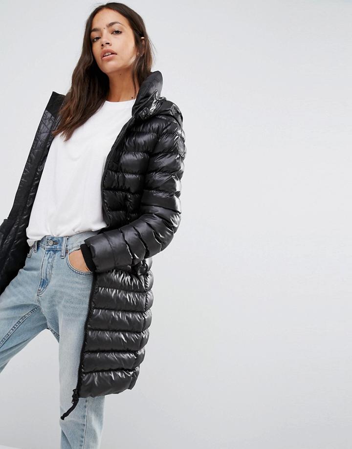 G-star Whistler Slim Fit Padded Coat - Black