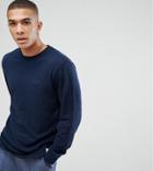 Diesel Sweat Top With Crew Neck - Navy