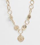 South Beach Chunky Coin Necklace In Gold