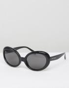 Cheap Monday Kurt Cat Eye Sunglasses In Black - Black