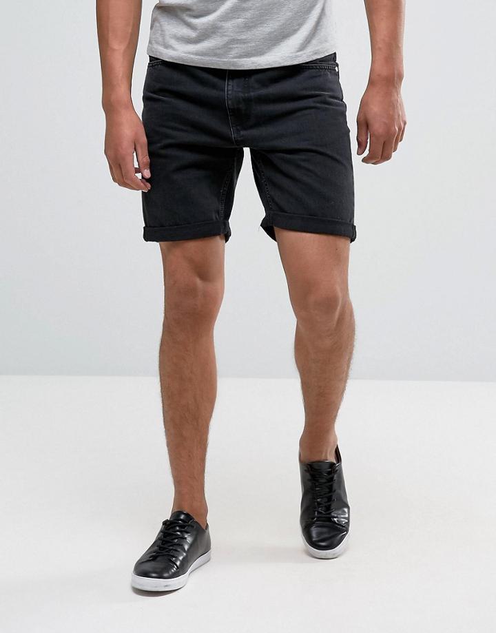 Cheap Monday Sonic Shorts Brute Wash - Black