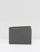 G-star Leather Wallet In Gray - Gray