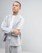 Adidas Originals New York Pack Premium Jacket In Gray Bk7219 - Gray