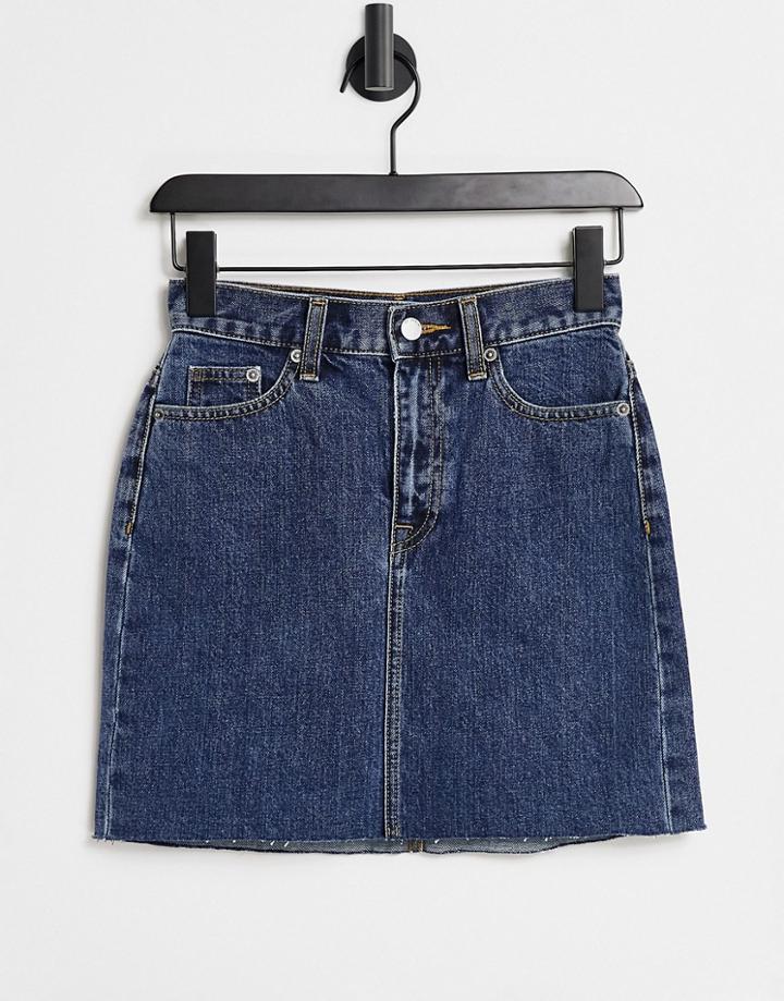 Dr Denim Mallory Denim Skirt-blues