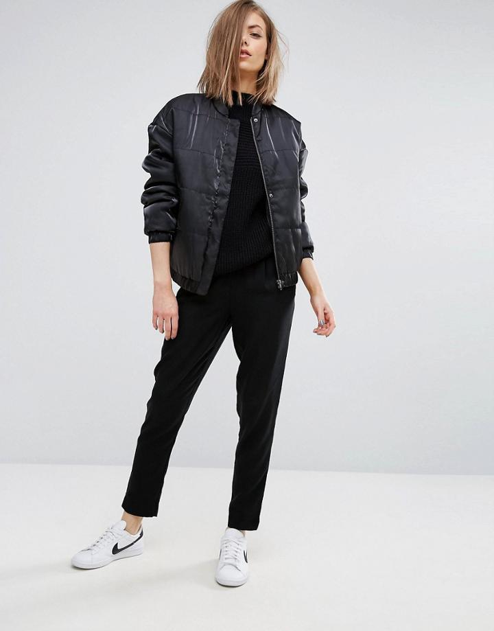 Moss Copenhagen Tailored Pants - Black
