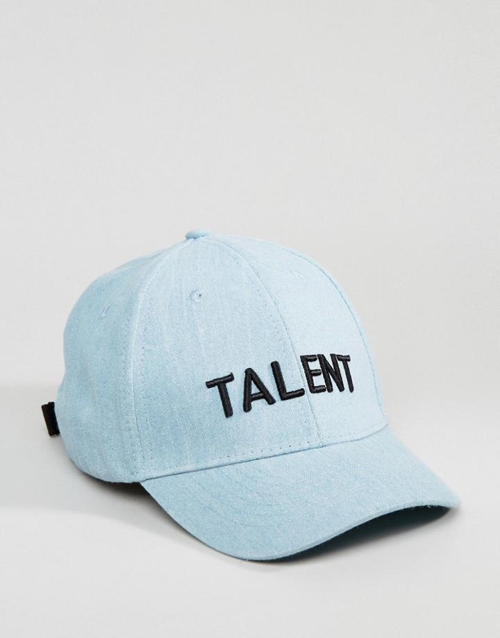 Artsac Workshop Cotton Curved Peak Cap - Black