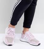 Adidas Originals Swift Run Sneakers In Pink Multi - Black