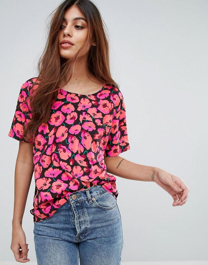 Warehouse Floral Print Top - Multi