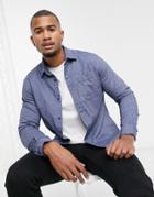 Jack & Jones Flannel Shirt-blue