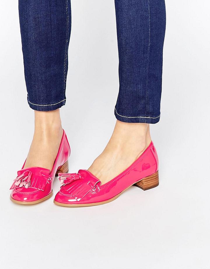 Ravel Tassel Loafers - Fuschia