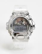 Casio G-shock Unisex Digital Watch In Clear Gm-6900scm-1er